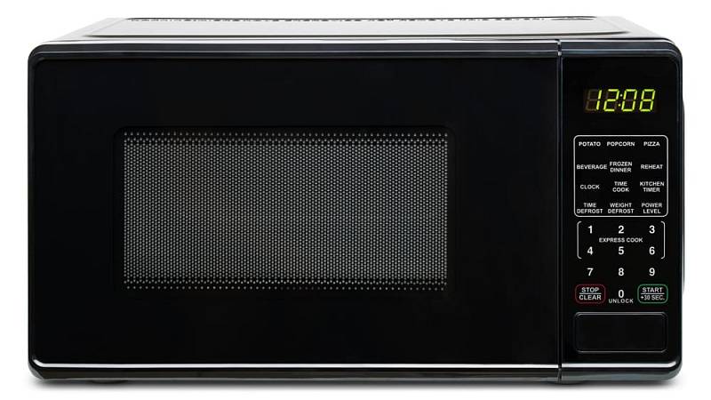 Microwave,Oven.,Black,Microwave,Oven,For,Warming,Food,,Drink,,Cooking