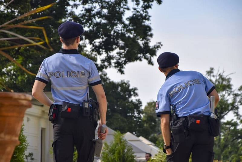 Prague,,Czech,Republic,-,Aug,10,,2025:,Czech,Police,Officers