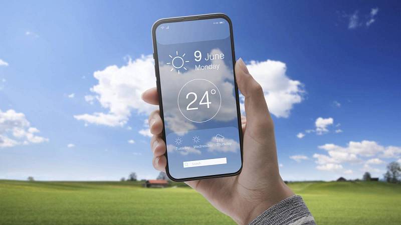 Mobil můžete použít i jako rámeček např. pro počasí