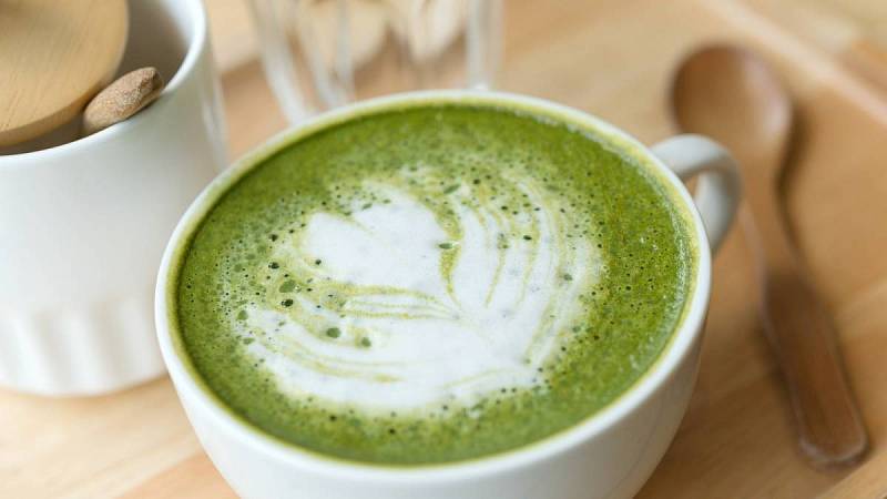 Matcha s mlékem