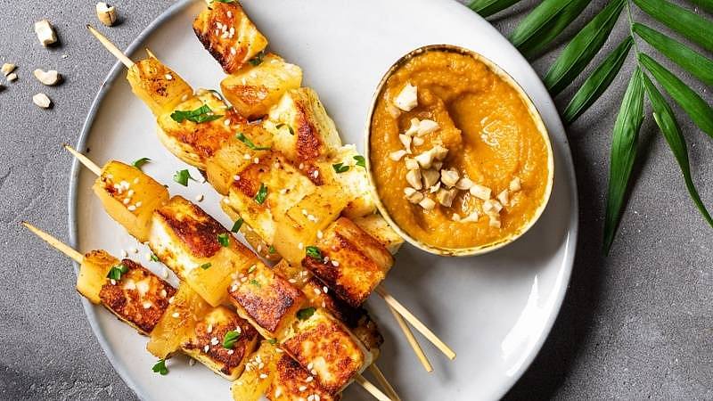 Tofu a hummus