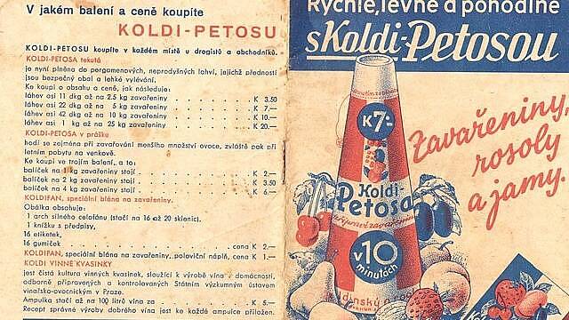 Reklamní brožura - Koldi - Petosa