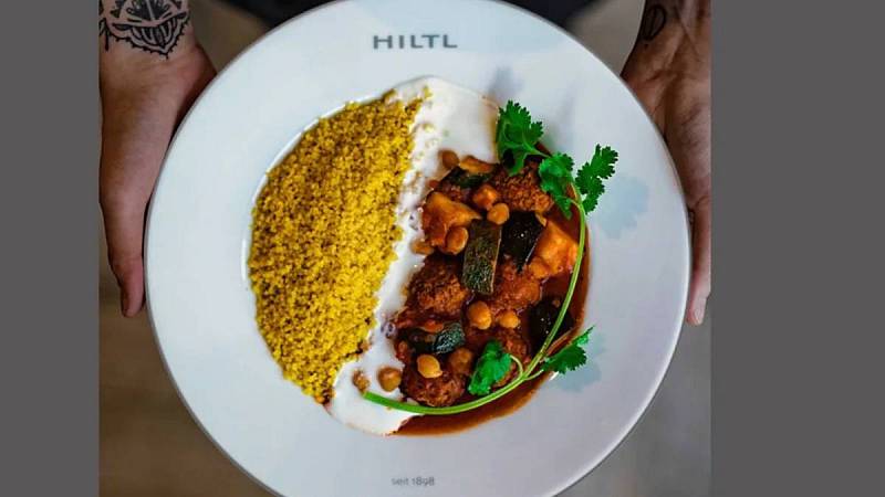 pokrm z restaurace Hiltl