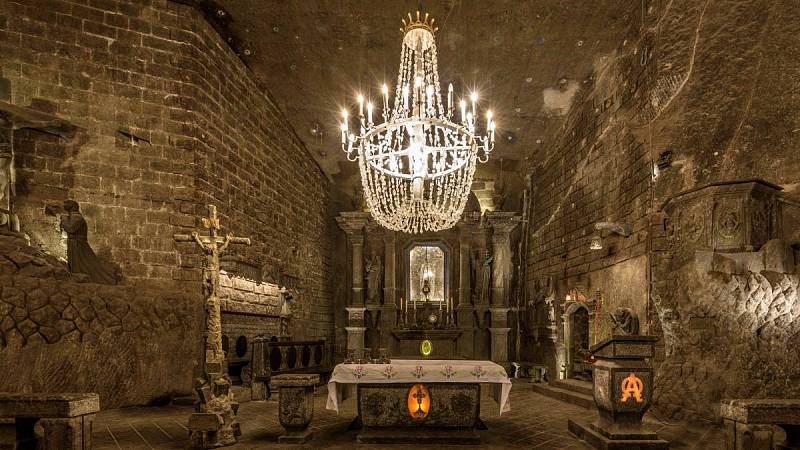Solný důl Wieliczka