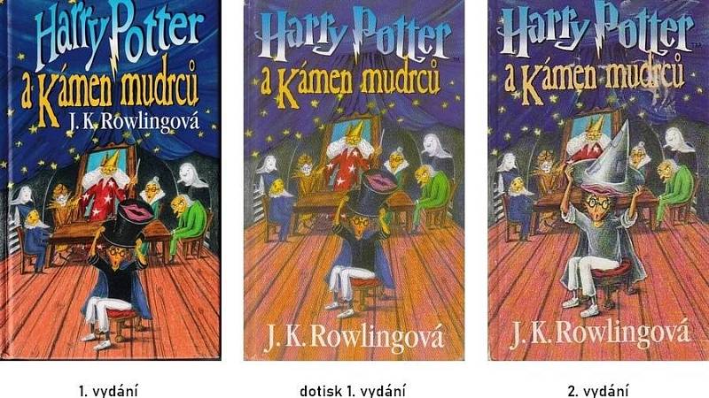 první vydání, dotisk 1. vydání a 2 vydání