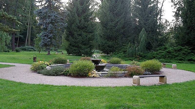 Lázeňský park Mšené, Litoměřicko