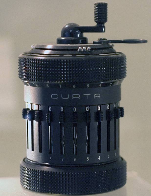 Mechanická kalkulačka Curta