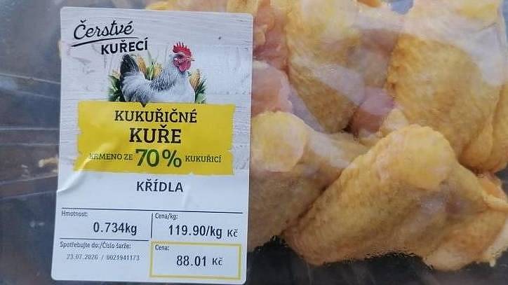 kukuřičné kuře se salmonelou