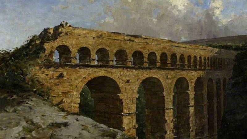 Nathaniel Hone II (1831-1917) - Pont du Gard