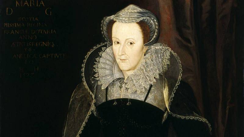 Marie, královna skotská kolem roku 1578.