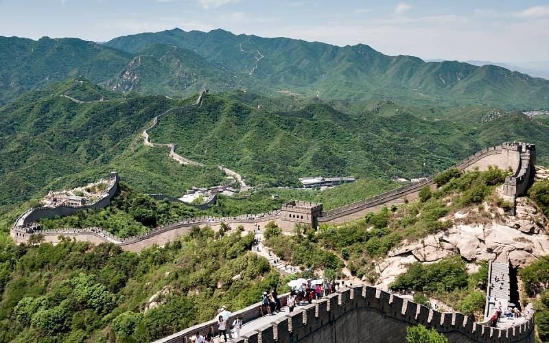 Velká čínská zeď v Badalingu.