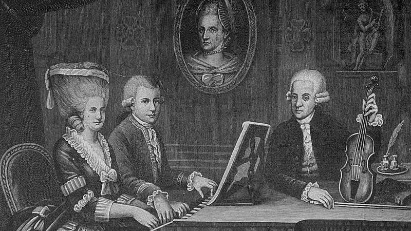 Mozartova rodina.