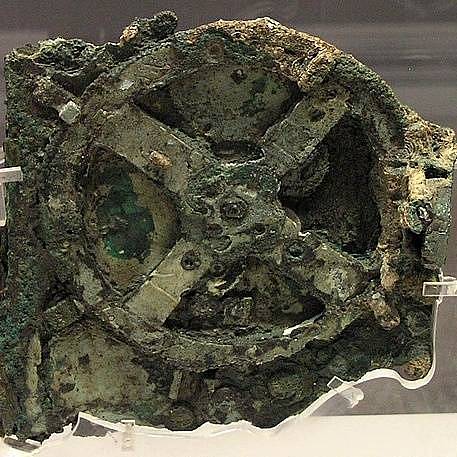 Fragment mechanismu Antikythera