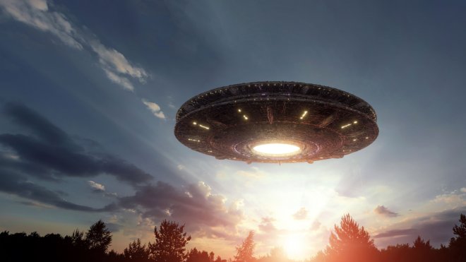 UFO nad jezerem Bajkal