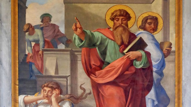 freska o životě St. Paula
