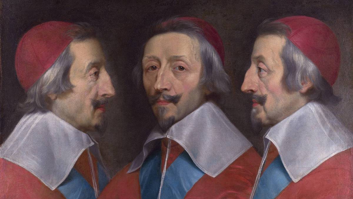 Nestydatý kardinál Richelieu. Bravurní politik a intrikán, který drtil obyčejný lid