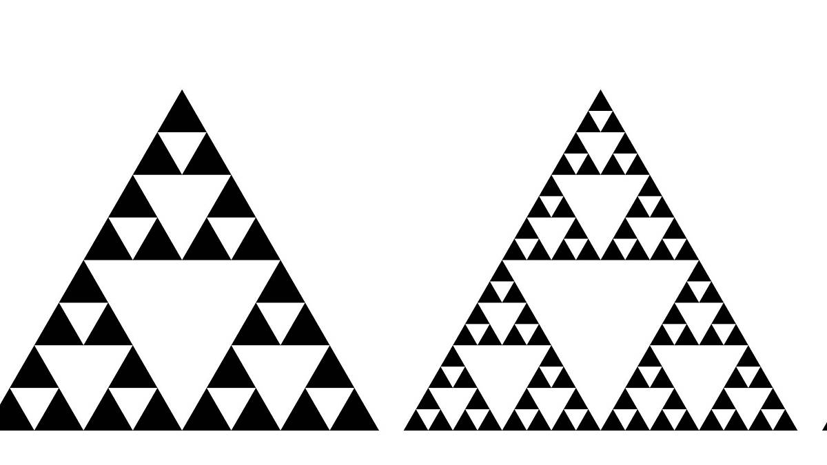 Sierpinského trojúhelník: Jak z totálního chaosu vznikne geniální nekonečno obrazců