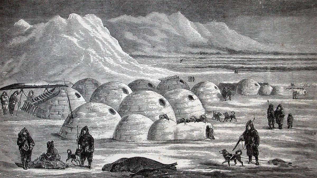 Inuité mají své kořeny velmi hluboko v minulosti. Beringovu úžinu překročili po zamrzlém moři a zůstali daleko na severu