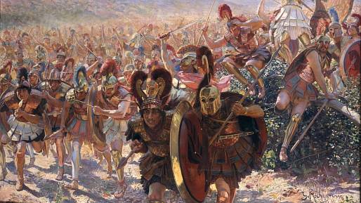 Krypteia, rituál mladých bojovníků ve starověké Spartě. Svou krutostí se řadí k jedněm z nejhorších