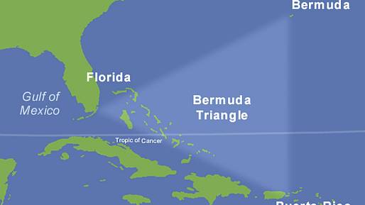 Uprostřed Bermudského trojúhelníku byly zřejmě objeveny obří křišťálové pyramidy