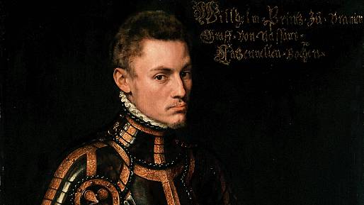 Nizozemská revoluce má svého jasného hrdinu. Vilém I. Oranžský je nazýván Otcem vlasti. Jeho žena mu ale zahýbala s otcem slavného malíře Rubense
