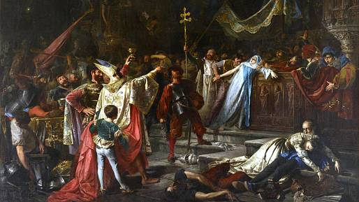 Eugenio de Torralba pomocí nekromancie předpověděl významné politické události v Evropě, ne však zradu závistivého přítele