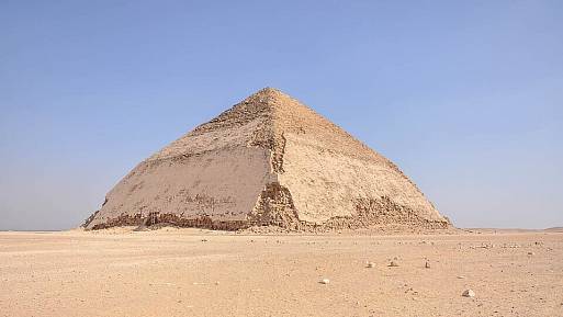 Nejpodivnější pyramida, která se Egypťanům nepovedla