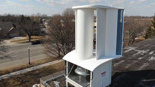 Solární panely překonány. Nová technologie vyrábí elektřinu z větru přímo na střeše