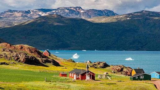 Grónsko: Kdo sem létá za světlem, které trvá 24 hodin? A žili opravdu grónští Vikingové na zelených pláních?