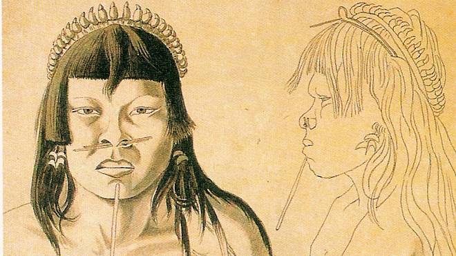 Amazonské frizúry: Bororové vytrhávali ženám vlasy na spáncích a Tupíové krmili orly opicemi, aby získali to nejlepší peří na ozdoby
