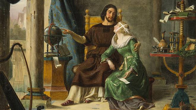 Duchovní Abélard a jeho studentka Heloise aneb Nejvášnivější středověká milostná aféra