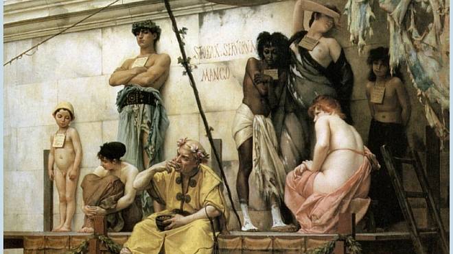 Těžký život otroků ve starém Římě. Byli pouhým majetkem