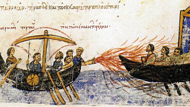 Co byl řecký oheň: Tajnou recepturu Byzantské říše střežila kletba
