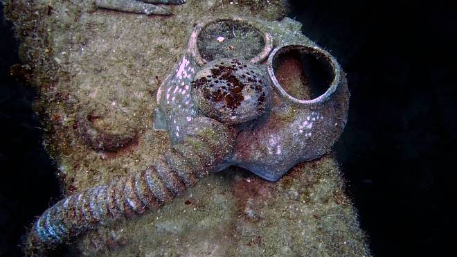 Strašidelný podmořský hřbitov vydal flotilu duchů v laguně Chuuk