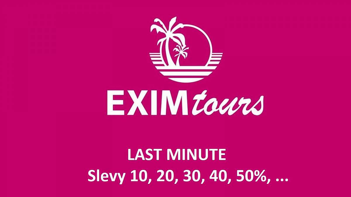 Eximtours - ty nejlevnější LAST MINUTE nabídky!